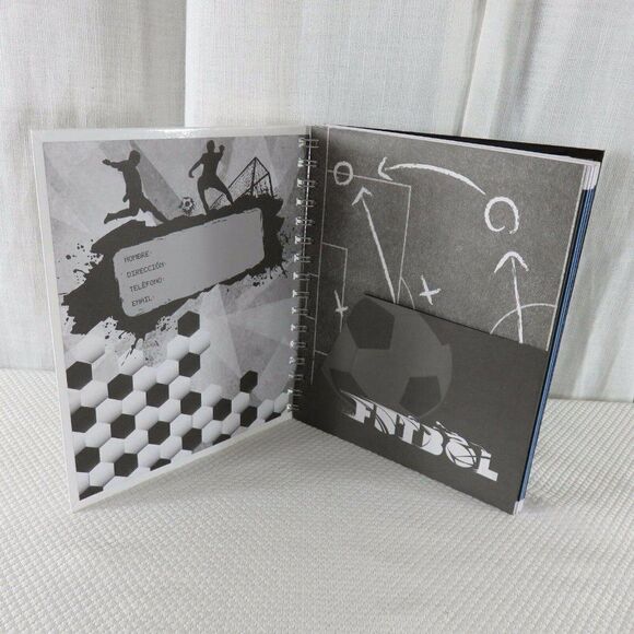 FIFA World Cup Brazil 2014 Official Emblem Futbol Notes Notebook New - Picture 5 of 11